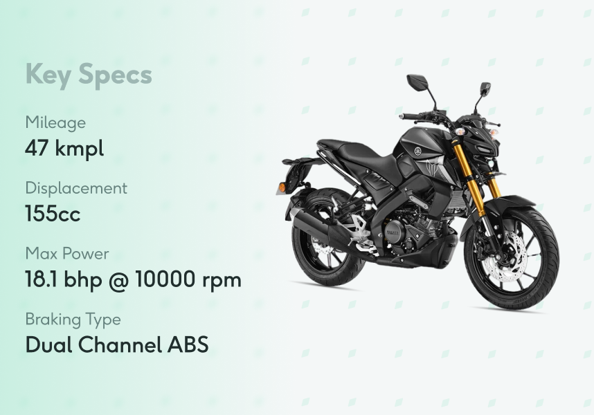 Yamaha MT 15 on road price in Lucknow